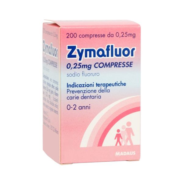 Zymafluor - 0,25 mg Compresse, 200 Compresse