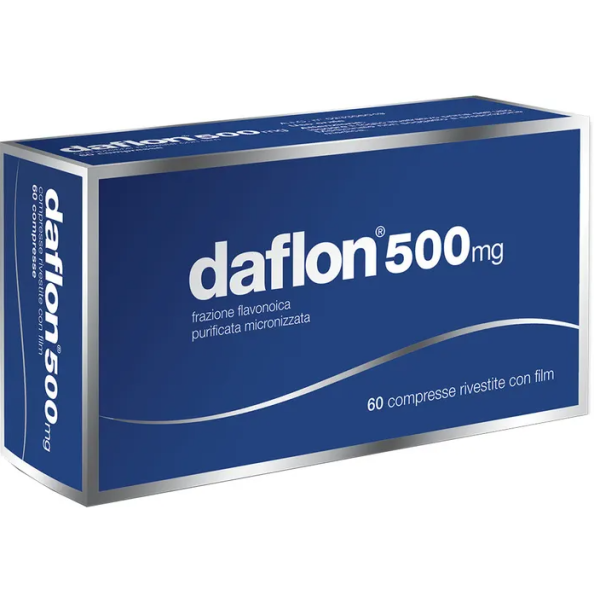 Daflon - 500 mg  Confezione 60 Compresse Rivestite