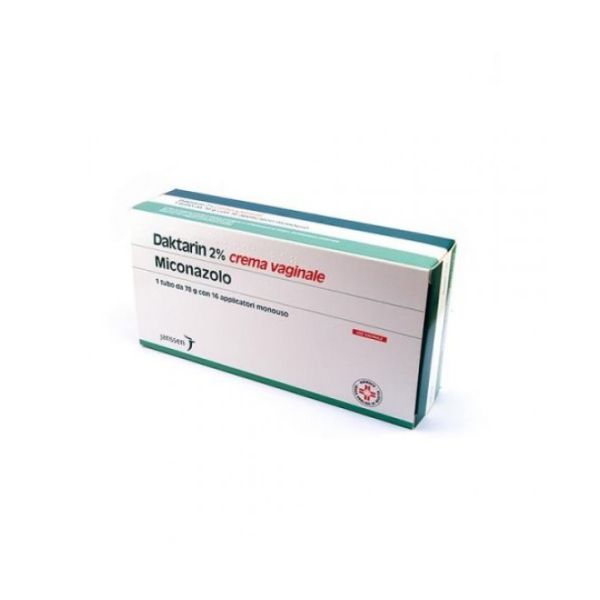 Daktarin - 20 Mg/g Crema Vaginale, 1 Tubo da 78 g con 16 Applicatori Monouso