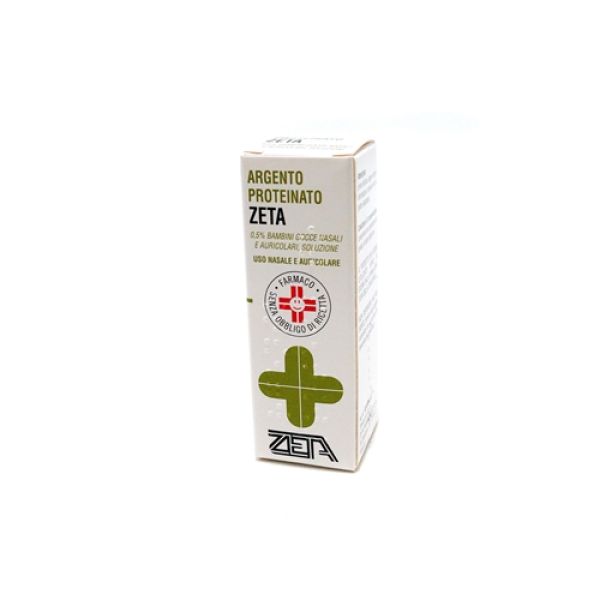 Argento Proteinato (zeta Farmaceutici) - 0,5% Gocce Nasali E Auricolari, Soluzione, Flacone 10 ml