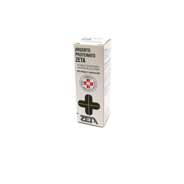 Argento Proteinato (zeta Farmaceutici) - 1% Gocce Nasali E Auricolari, Soluzione, Flacone 10 ml