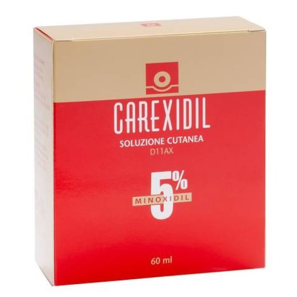 Carexidil - 5% Soluzione Cutanea, Flacone in Hdpe da 60 ml
