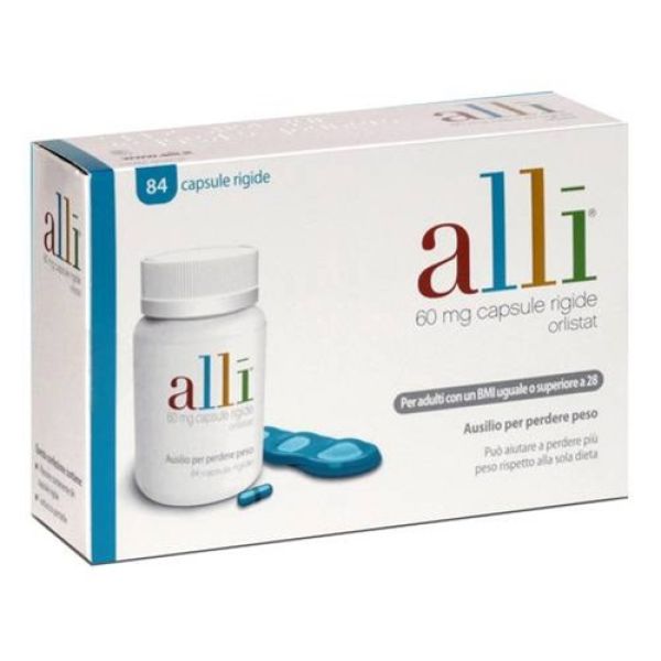 Alli - 60 mg Capsula Rigida - Uso Orale - Flacone (hdpe), 84 Capsule
