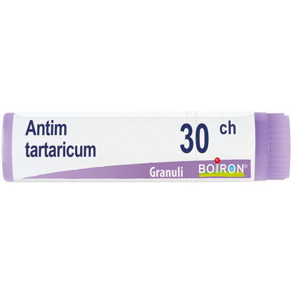 Antimonium Tartaricum (boiron) - 30 Ch Granuli 1 Contenitore Monodose in Pp da 1 g