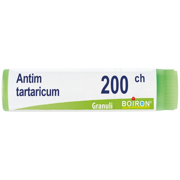 Antimonium Tartaricum (boiron) - 200 Ch Granuli 1 Contenitore Monodose in Pp da 1 g