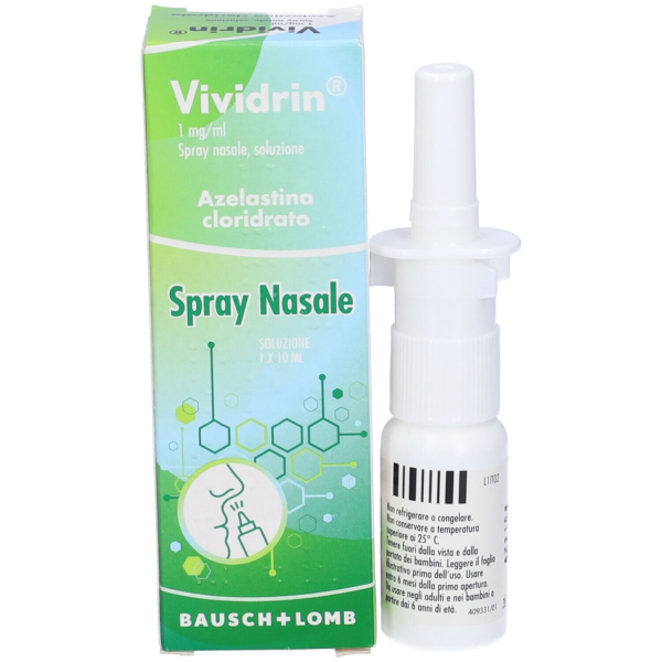 Vividrin - 1 Mg/ml Spray Nasale Soluzione 1 Flacone Hdpe da 10 ml