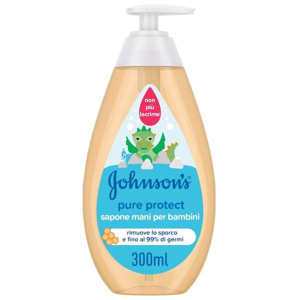 Johnson's Baby - Sapone Mani per Bambini Pure Protect 300 ml