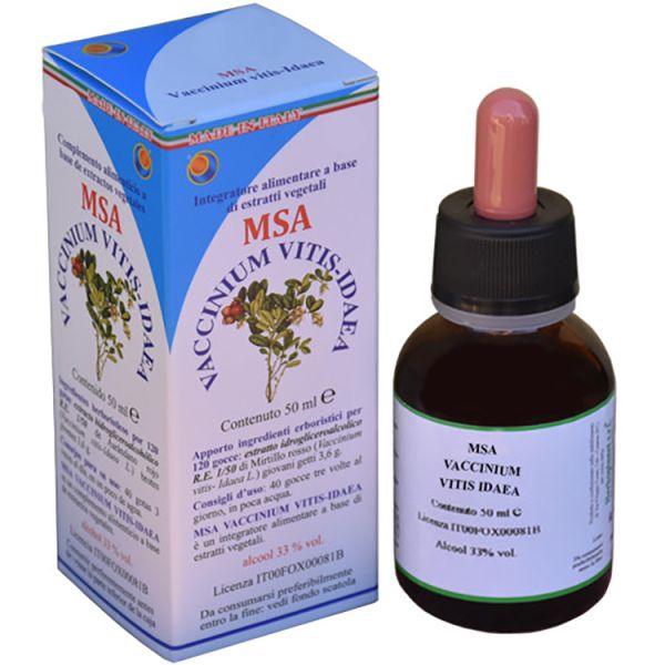 Msa Vacc Vitis Idaea 50 ml