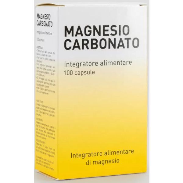 Magnesio Carbonato 100 Capsule