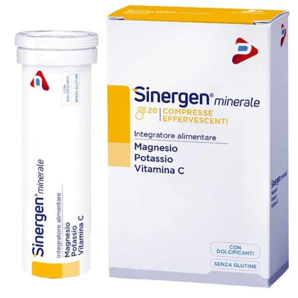 Sinergen Minerale Limone 20 Compresse Effervescenti