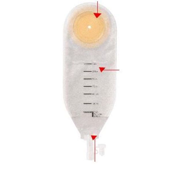 Sacca per Drenaggio Coloplast Maxi 500 ml 10 Pezzi Articolo  2220