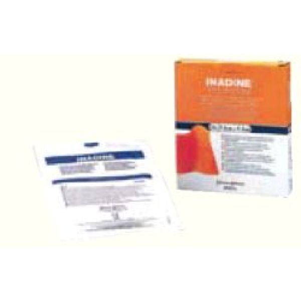 Medicazione Non Aderente Allo Iodio-povidone Inadine Misura 9,5x9,5 10 Pezzi
