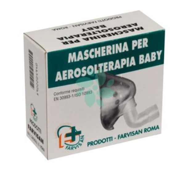 Maschera Pediatrica. Ricambio per Aerosolterapia