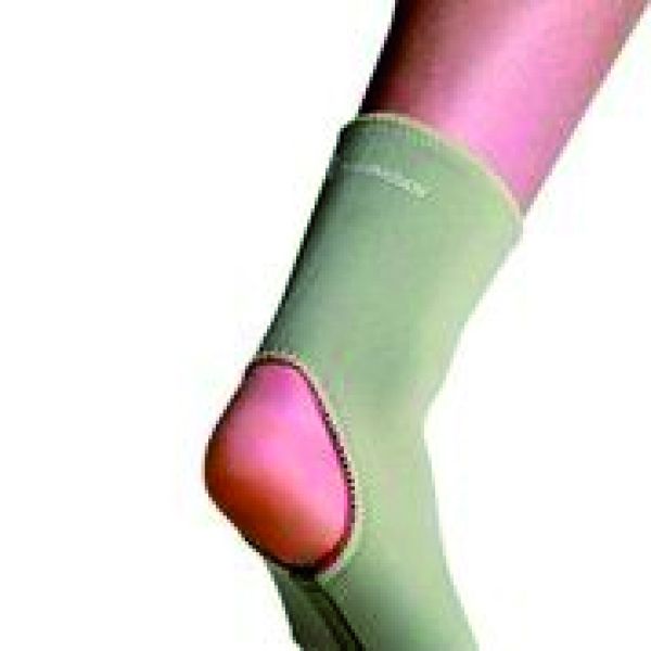 Cavigliera Aperta Thermoskin Small Indicata per Lievi Distorsioni Della Caviglia, Postumi di Distorsioni, Prevenire L'instabilita', per Post/trattamento Gesso 23-24 Cm