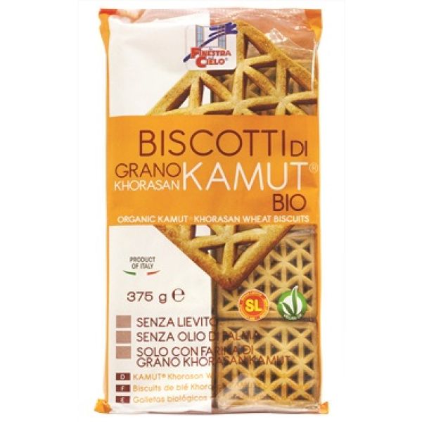 Fsc Biscotti di Kamut Senza Lievito Bio Vegan 375 g