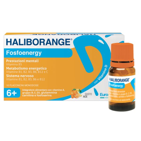 Haliborange Fosfoenergy 10 Flaconcini 10 ml