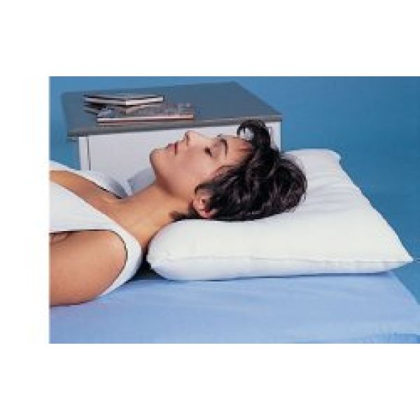 Cuscino Cervicale Cervisan Antiallergico con Imbottitura Siliconata. Sia La Fodera Traspirante Che La Sagoma Sono Antiallergiche, Antibatteriche E Antimicotiche