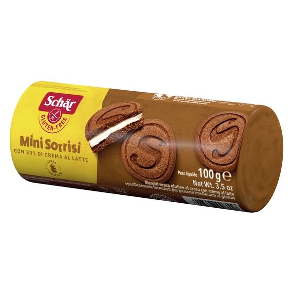 Schar Mini Sorrisi con Crema Al Latte 100 g