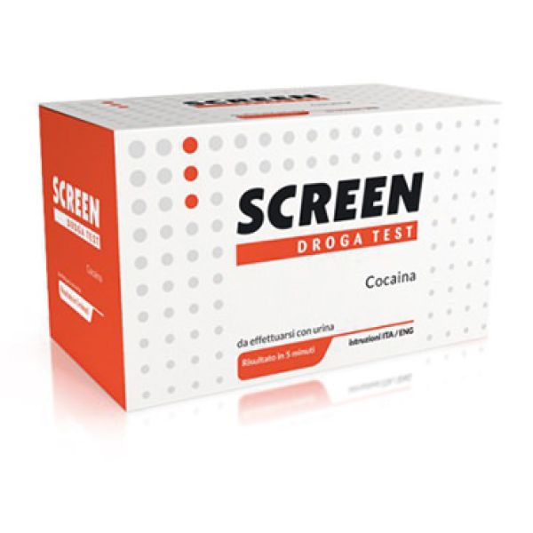 Screen Droga Test Cocaina Test Antidroga con Contenitore Urina