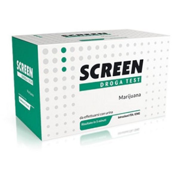 Screen Droga Test Marijuana Test Antidroga con Contenitore Urina