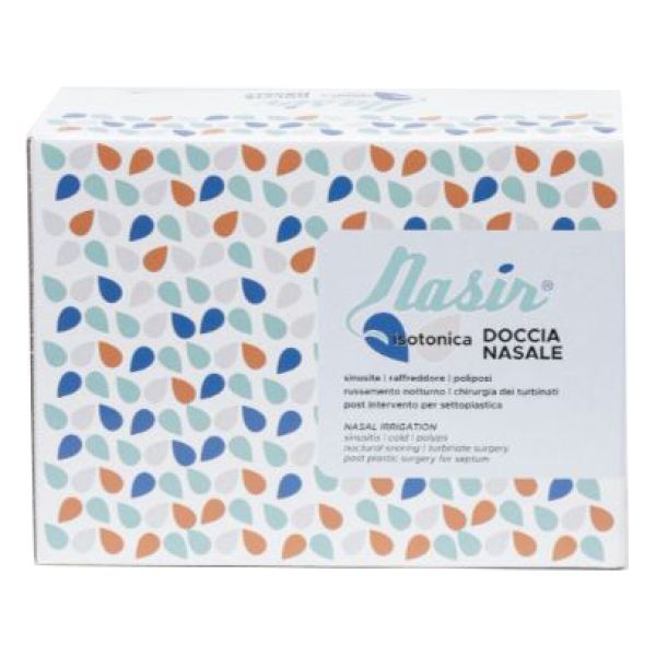 Soluzione Fisiologica Isotonica Sterile Nasir in Scatola Con10 Sacche Versione Luer Lock da 250ml