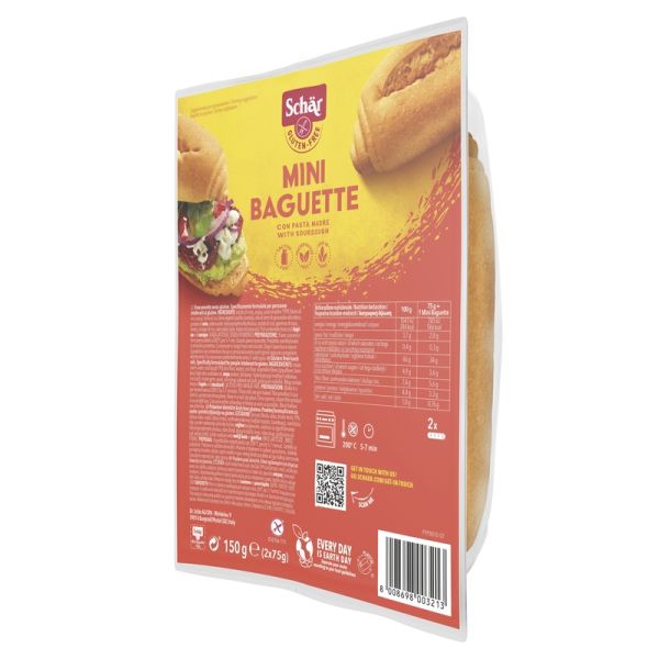 Schar Mini Baguette Senza Lattosio 2 X 75 g
