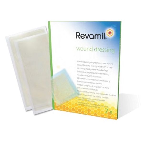 Garza Medicata Revamil 10x20cm 5 Pezzi