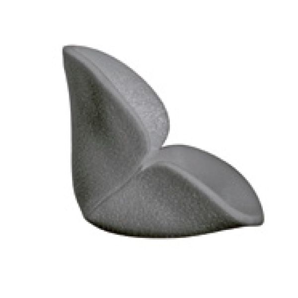 Schiuma di Poliuretano Assorbente Antimicrobica con Strato di Contatto in Silicone Morbido Conformata per Tallone Mepilex Heel Ag 13x20cm 5 Pezzi