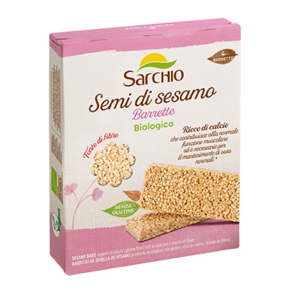 Barrette Semi di Sesamo 4x20 g