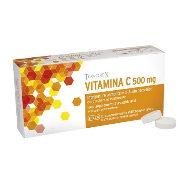 Tonorex Vitamina C 500 mg 20 Compresse
