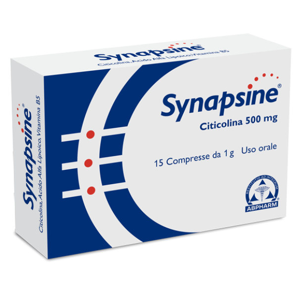 Synapsine Blister 15 Compresse Astuccio 15 g