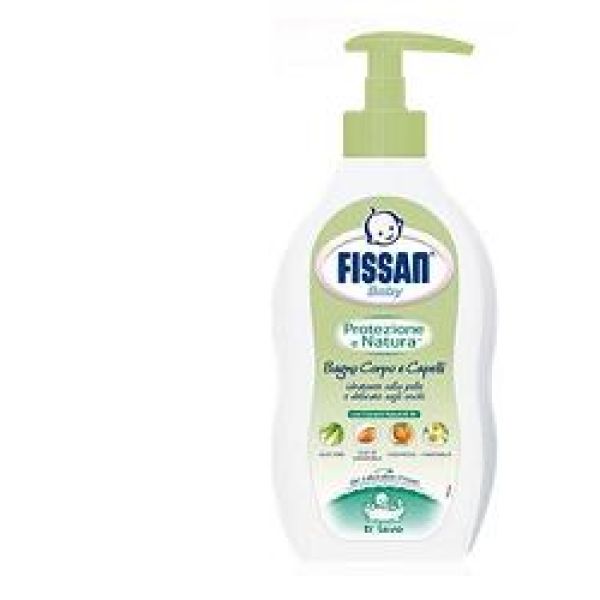 Fissan Baby Protezione E Natura Bagno Corpo Capelli 400 ml
