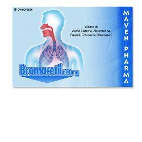 Bromacetil 600 15 Compresse Effervescenti