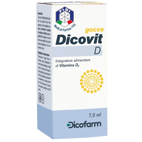 Dicovit D Vitamina D3 7,5 ml