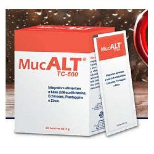 Mucalt Tc-600 20 Buste 4 g