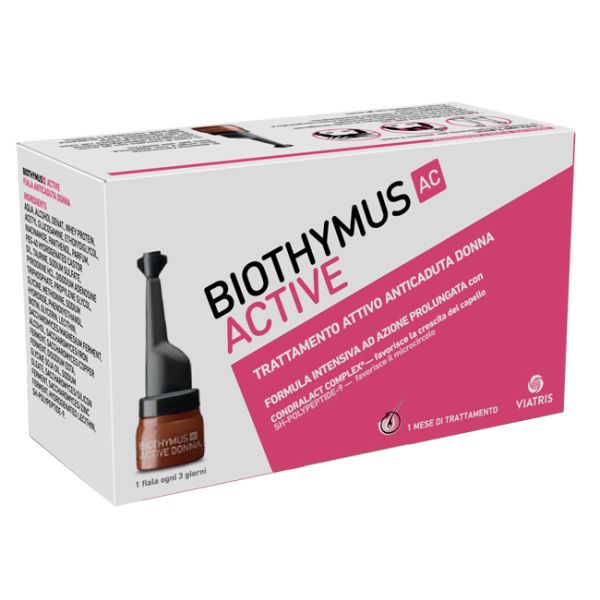 Biothymus Ac Active Trattamento Attivo Anticaduta Donna 10 Fiale