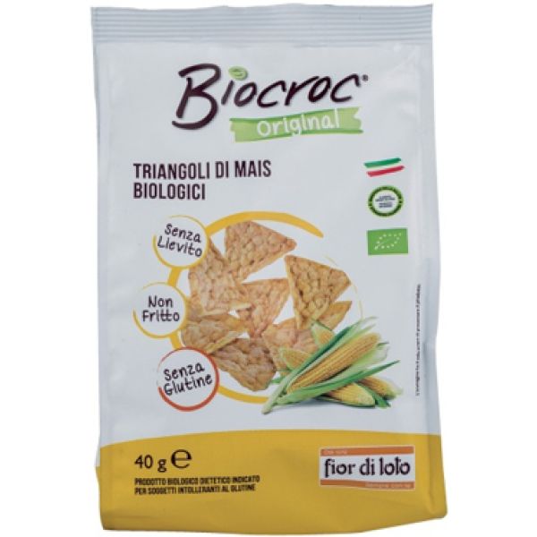 Biocroc Triangoli di Mais Bio 40 g