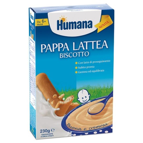 Humana Pappa Lattea Biscotto 230 g