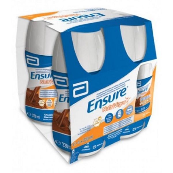Ensure Nutrivigor Cioccolato 4 Bottiglie da 220 ml