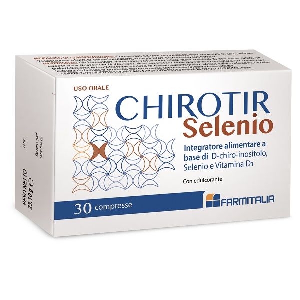Chirotir Selenio 30 Compresse