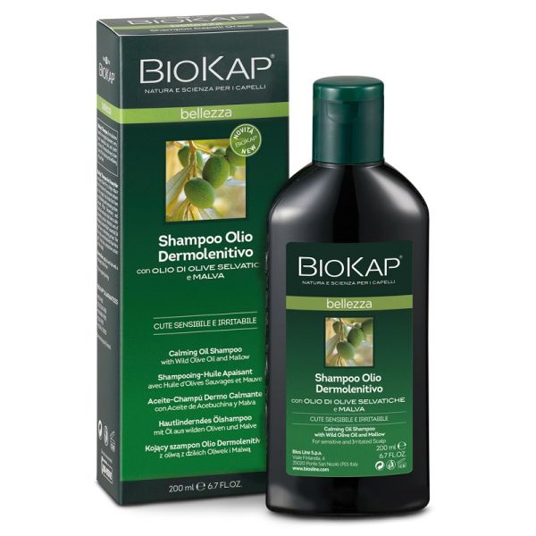 Biokap Bellezza Shampoo Olio Dermolenitivo 200 ml Biosline