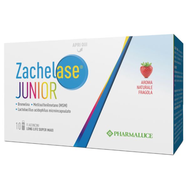 Zachelase Junior 10 Flaconcini da 10 ml Nuova Formula