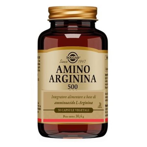 Amino Arginina 500 50 Capsule Vegetali