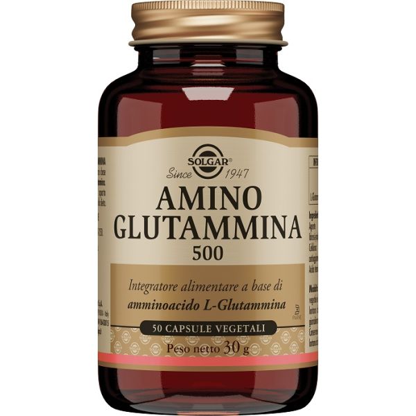 Amino Glutammina 500 50 Capsule Vegetali