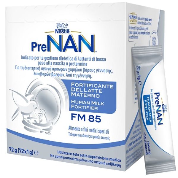 Prenan Fortificante Del Latte Materno Fm85 72 Bustine X 1 g