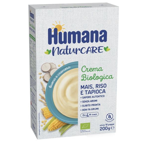 Humana Crema Mais Riso Tapioca Bio 200 g