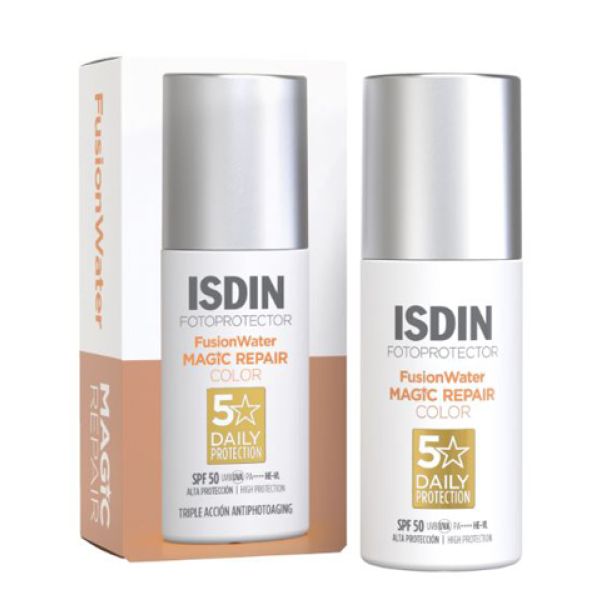 Fotoprotector Fusion Water Magic Repair Color Spf 50 50 ml
