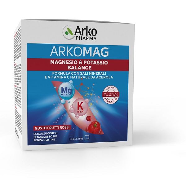 Arkomag Magnesio & Potassio Balance 24 Bustine