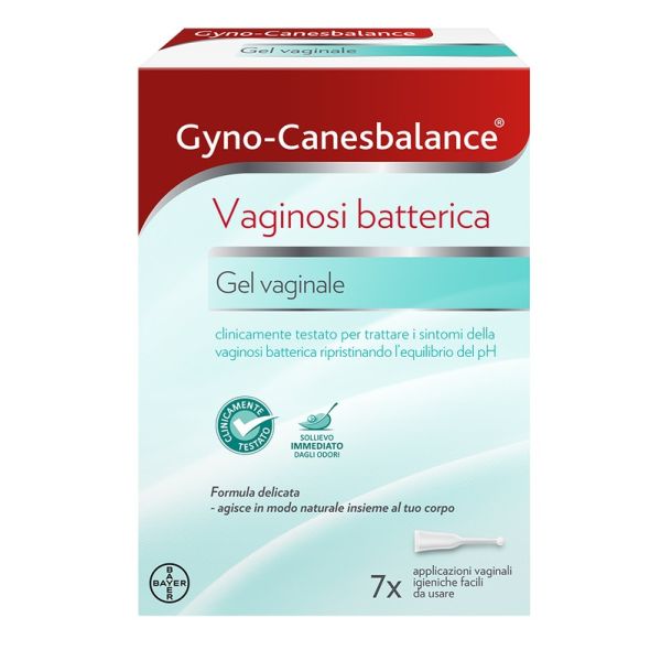 Gynocanesbalance Gel Vaginale 7 Flaconcini Monouso 5 ml