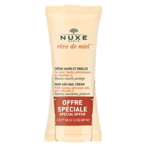 Nuxe Reve De Miel Duo Crema Mani E Unghie 2x50 ml